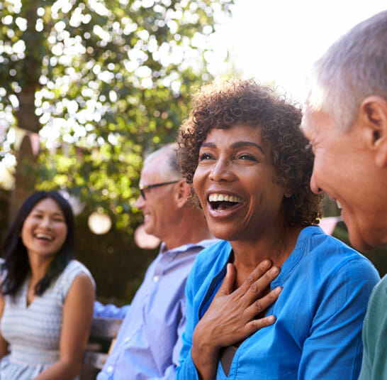 DEI-3 group of diverse employees talking