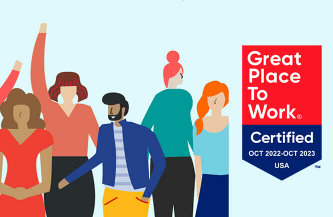 Great Great Places to Work Award Badge
