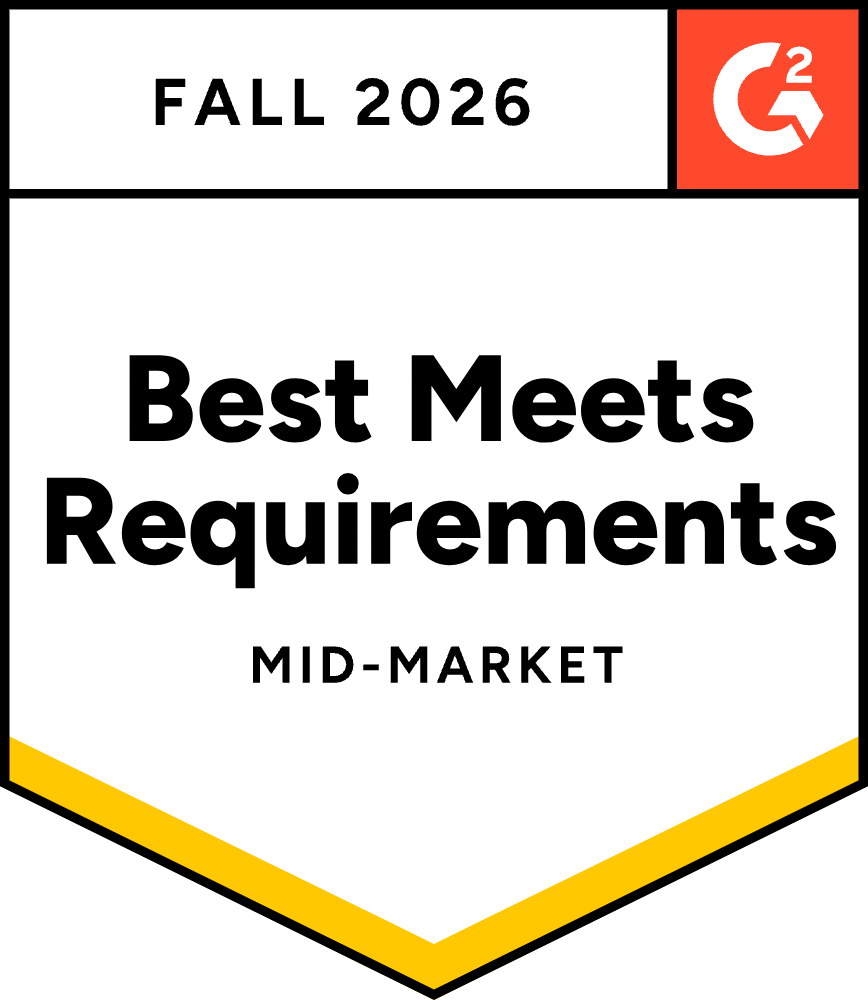 G2 Fall 2026 Best Meets Requirements - Drug Testing Mid-Market